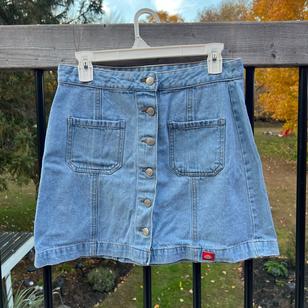 DICKIES ORGINAL DENIM SKIRT